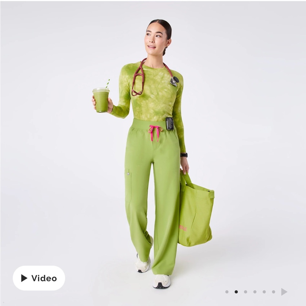Figs Matcha Long sleeve Salta Underscrub